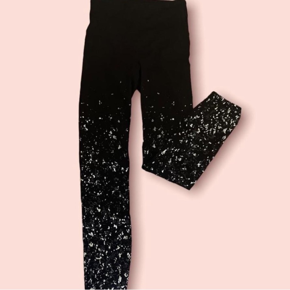 Lululemon Black Speckle Leggings